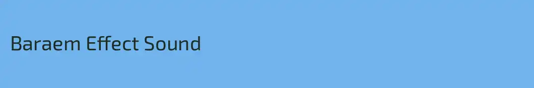 Baraem Effect Sound 